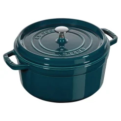 Cocotte 28 cm, Rond(e), La Mer, Fonte