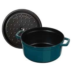 Cocotte 28 cm, Rond(e), La Mer, Fonte