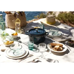 Cocotte 28 cm, Rond(e), La Mer, Fonte
