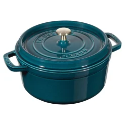 Cocotte 24 cm, Rond(e), La Mer, Fonte