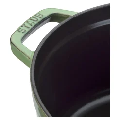 Cocotte 28 cm, Rond(e), Sauge, Fonte
