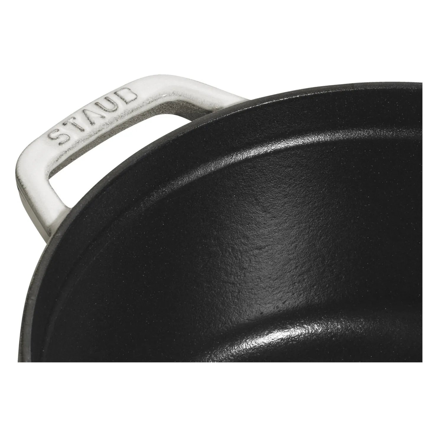 Cocotte 26 cm, Rond(e), Truffe blanche, Fonte