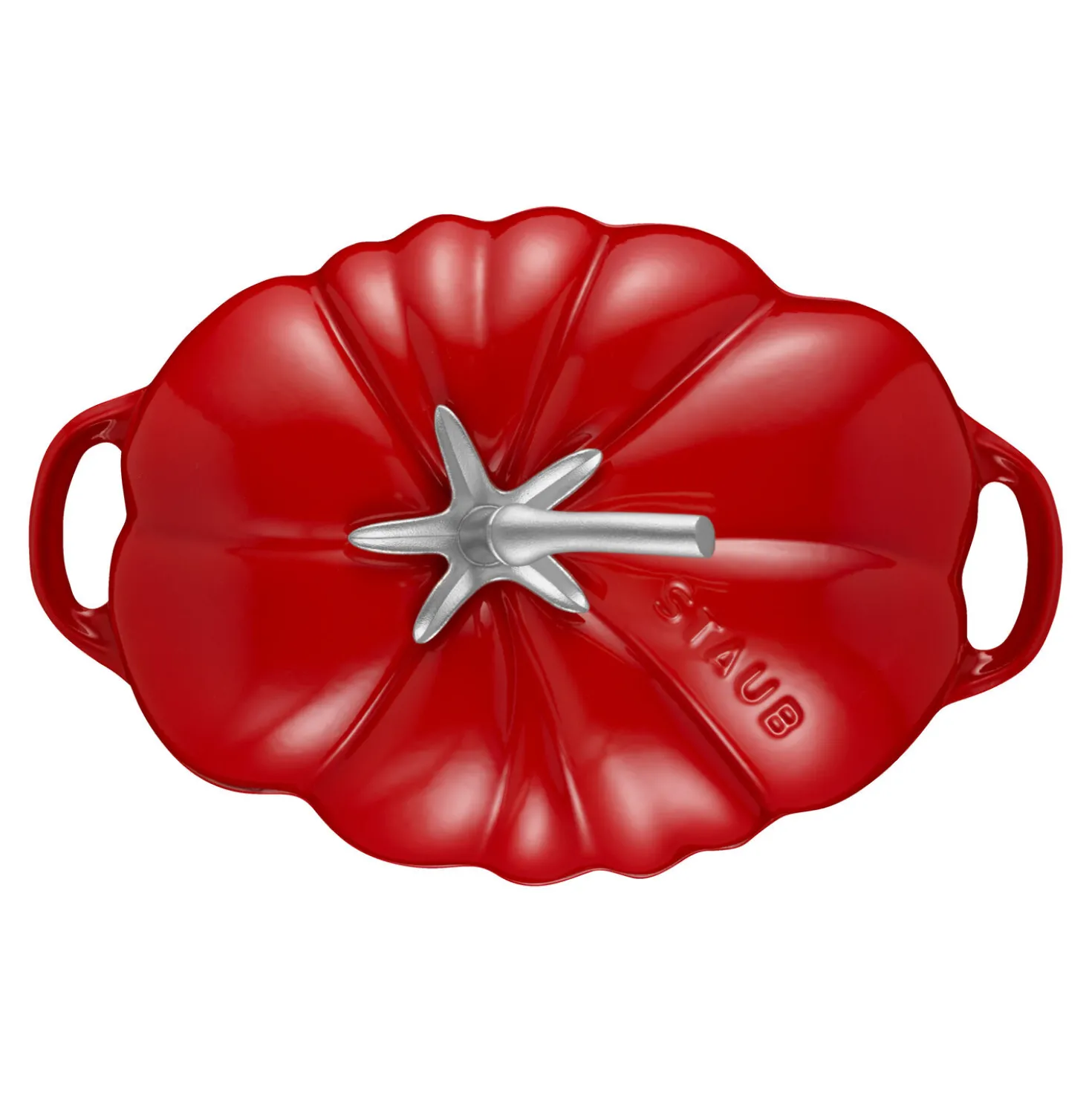 Cocotte 25 cm, Tomate, Cerise, Fonte