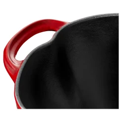 Cocotte 25 cm, Tomate, Cerise, Fonte