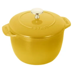 Cocotte à riz 16 cm, Rond(e), Citron, Fonte