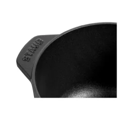 Cocotte à riz 16 cm, Rond(e), Noir mat, Fonte