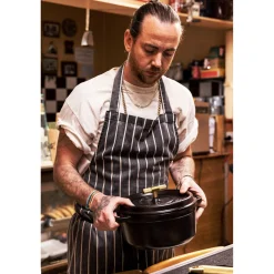 Cocotte Buster+Punch 28 cm, Rond(e), Noir mat, Fonte