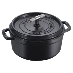 Cocotte Buster+Punch 24 cm, Rond(e), Noir mat, Fonte