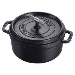 Cocotte Buster+Punch 24 cm, Rond(e), Noir mat, Fonte
