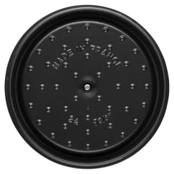 Cocotte haute 24 cm, Rond(e), Sauge, Fonte