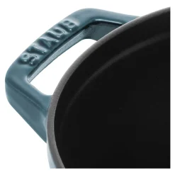 Cocotte twister 20 cm, Rond(e), La Mer, Fonte