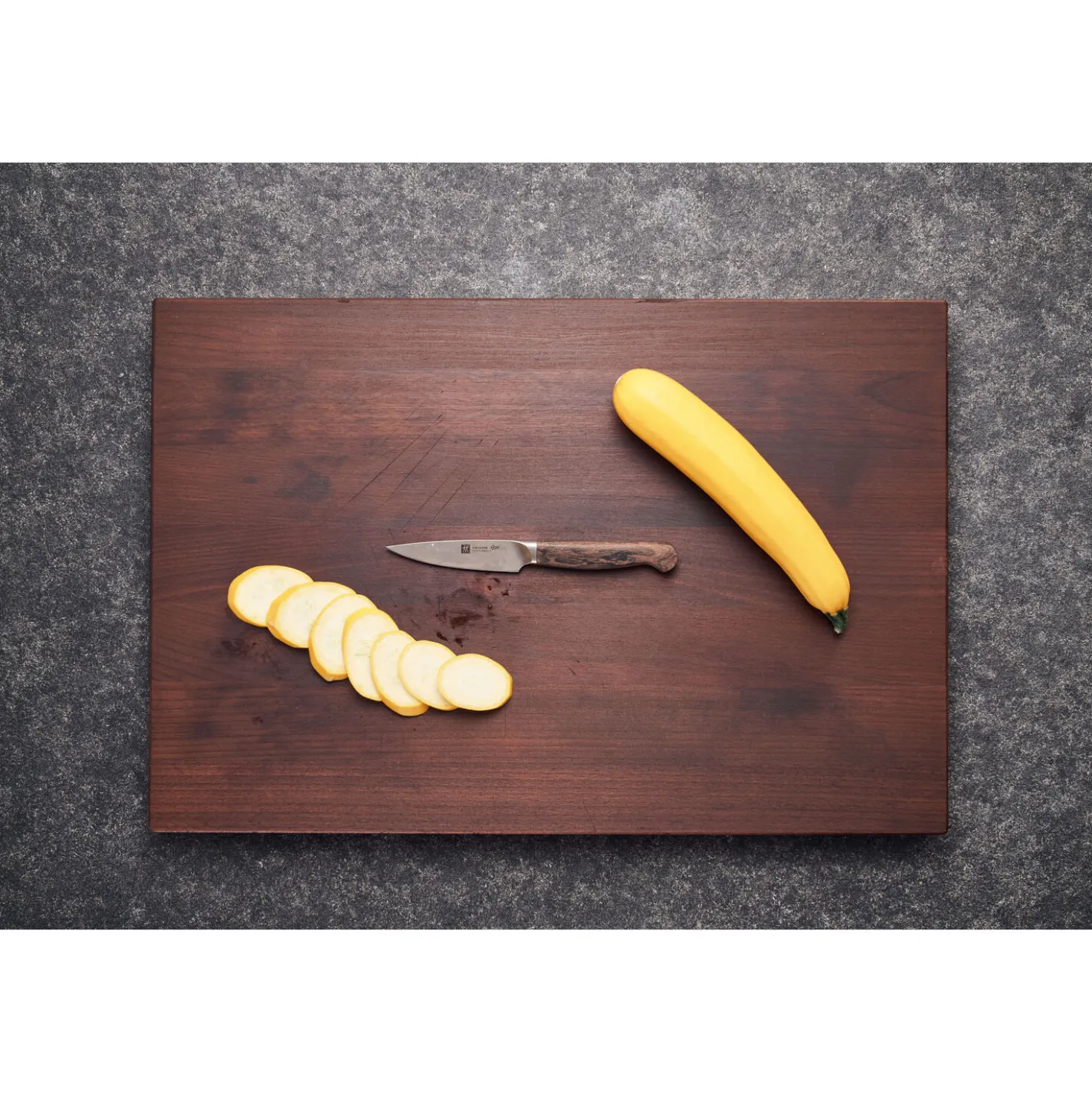 Couteau à larder et garnir 10 cm, Brun, Ziricote