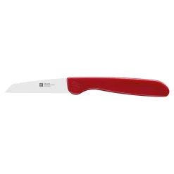 Couteau à légumes 7 cm, Rouge