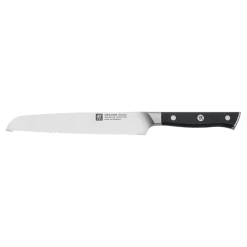 Couteau à pain 20 cm, tranchant dentelé