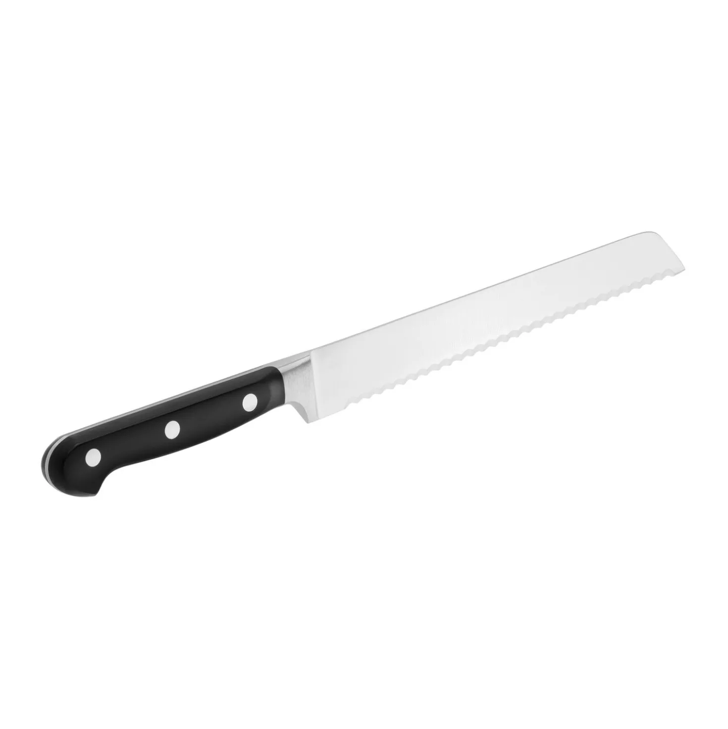 Couteau à pain 20 cm, tranchant dentelé