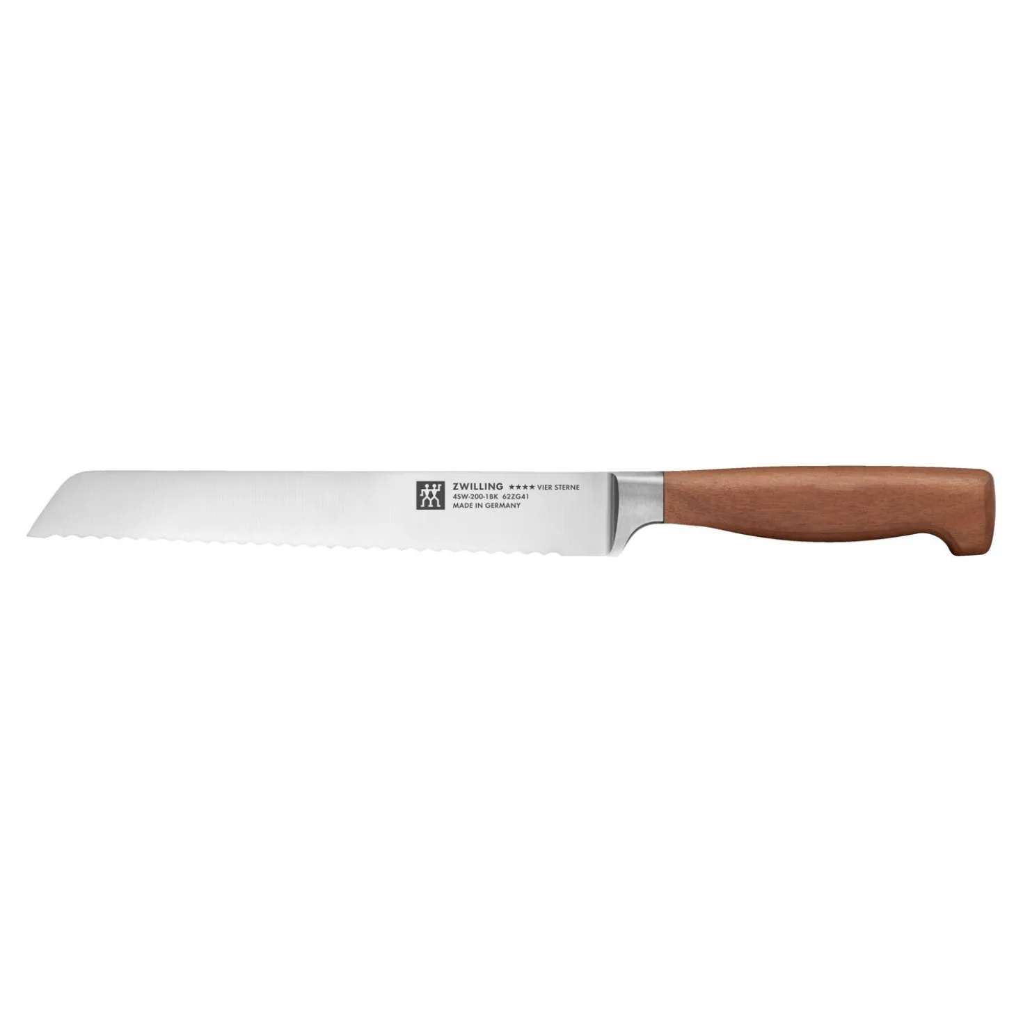 Couteau à pain 20 cm, tranchant dentelé, Kotibe