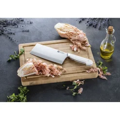 Couteau de chef chinois 18 cm, Blanc