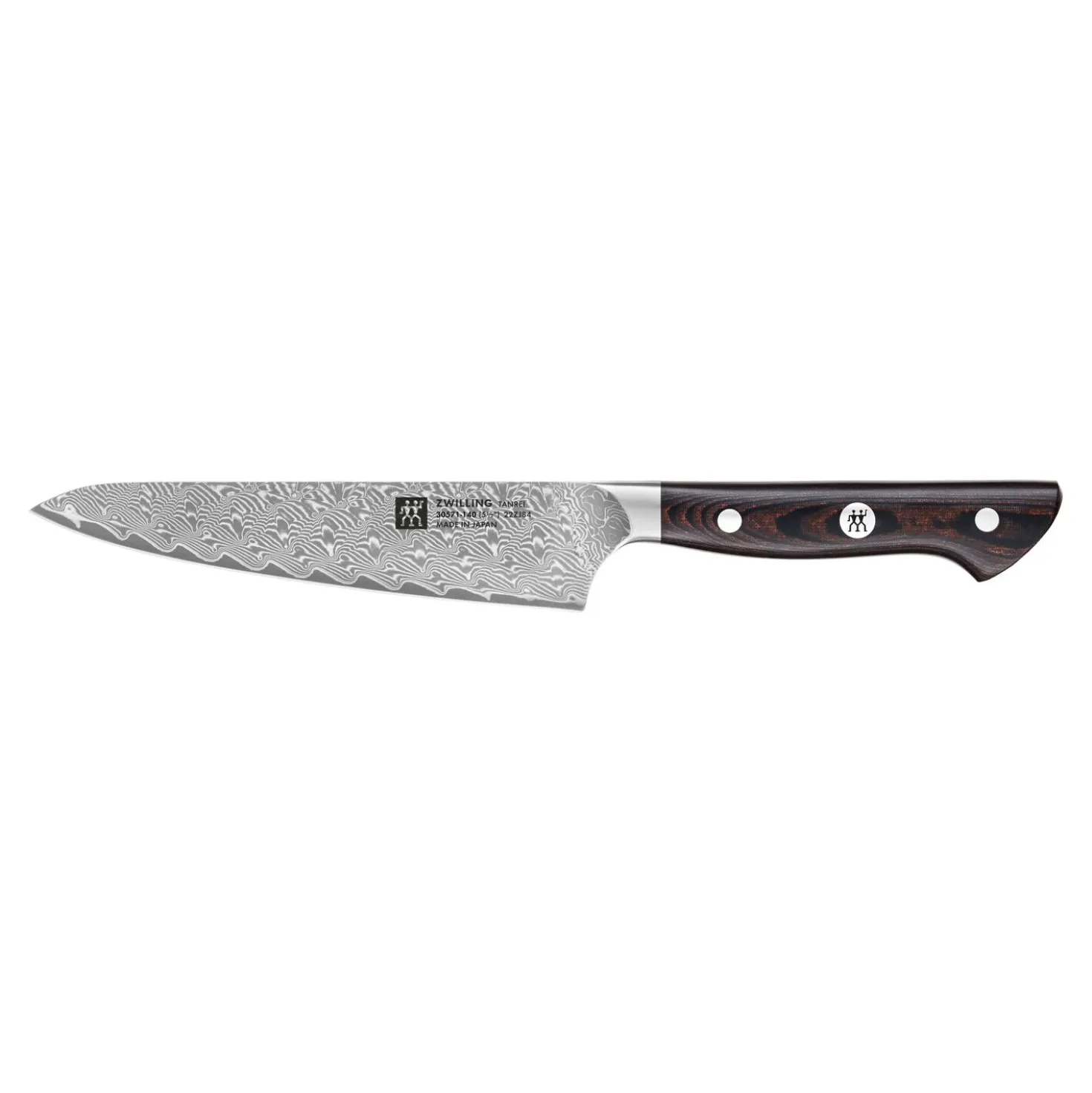 Couteau de chef compact 14 cm, Brun