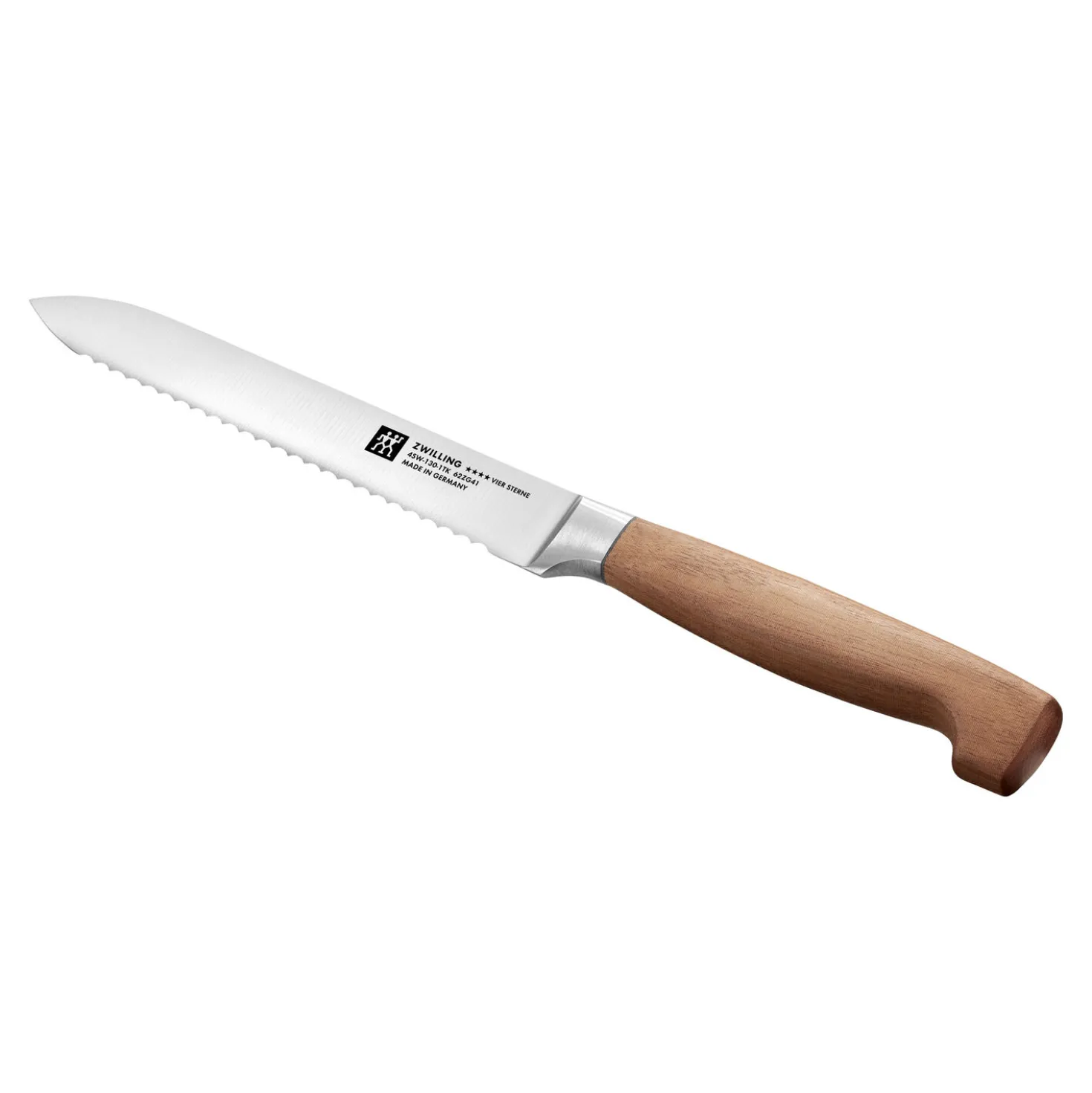 Couteau universel 13 cm, tranchant dentelé, Kotibe