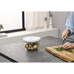 Couvercle de bol sous vide M / 18 cm, Blanc