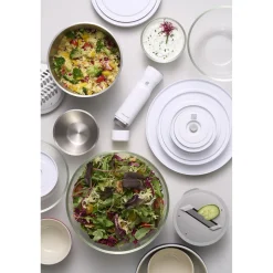 Couvercle de bol sous vide L / 24 cm, Blanc