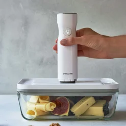 Couvercle sous vide, Bo&icirc;te à frigo, Grey Line