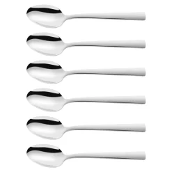 Cuillères à moka 6-pcs, Poli