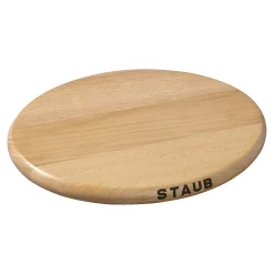 Dessous de plat magnétique 15 cm, Ovale, Hêtre