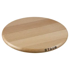 Dessous de plat magnétique 23 cm, Rond(e), Hêtre
