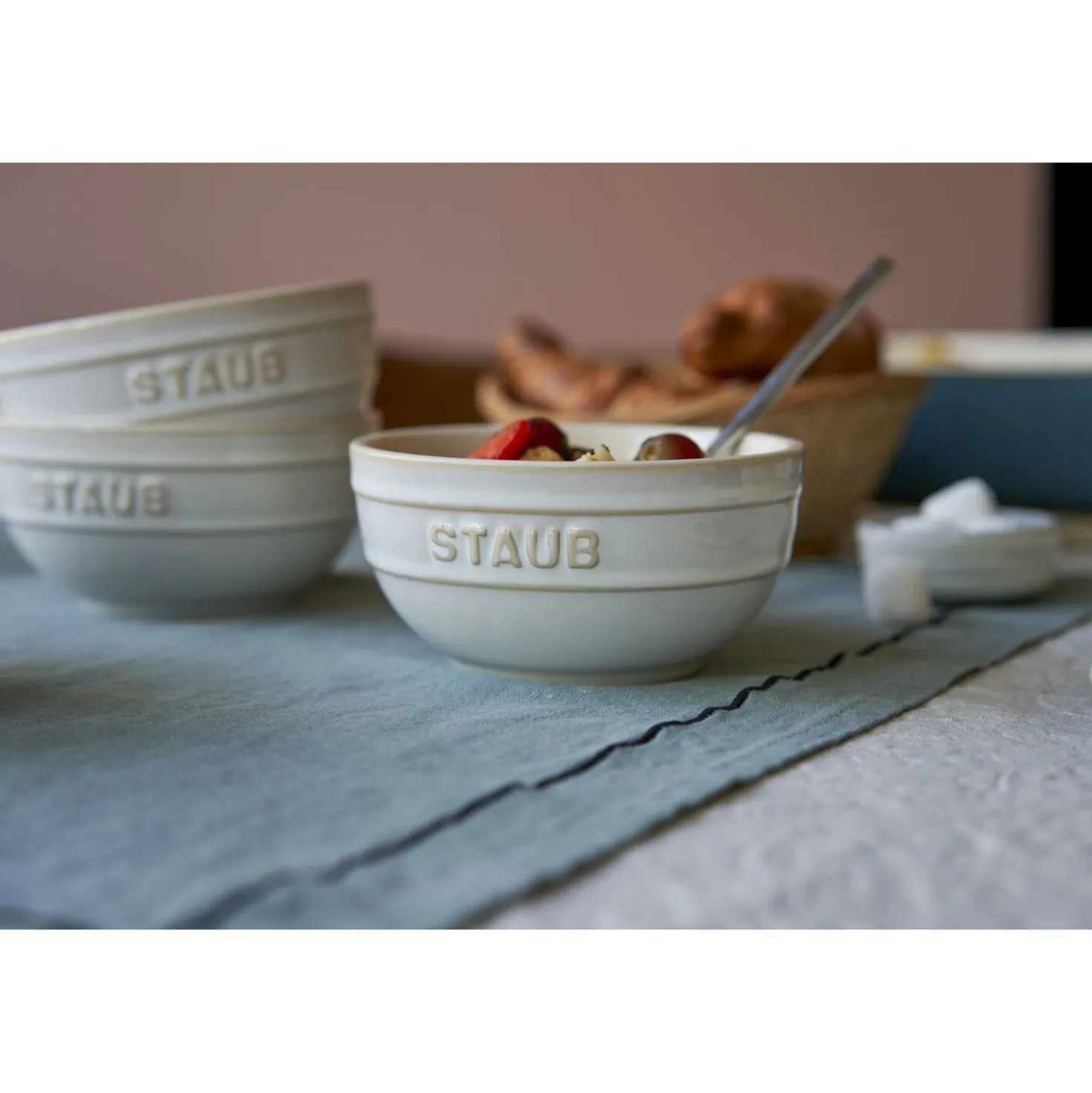 Ensemble de démarrage sous-vide, 15-pcs. /S/M/L, blanc ivoire, Céramique / Verre