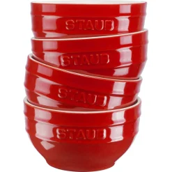 Ensemble de démarrage sous-vide, 15-pcs. /S/M/L, cerise / blanc, Céramique / Verre