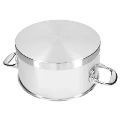 Faitout avec couvercle 22 cm, Inox 18/10