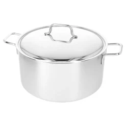 Faitout avec couvercle 28 cm, Inox 18/10