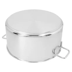 Faitout avec couvercle 28 cm, Inox 18/10