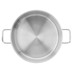 Faitout avec couvercle 28 cm, Inox 18/10