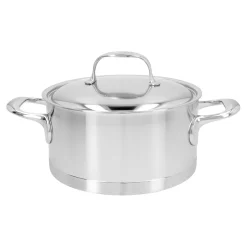 Faitout avec couvercle 20 cm, Inox 18/10