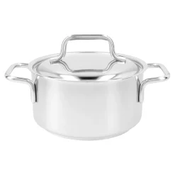 Faitout avec couvercle 16 cm, Inox 18/10