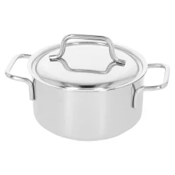 Faitout avec couvercle 16 cm, Inox 18/10