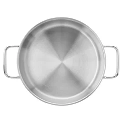 Faitout avec couvercle 20 cm, Inox 18/10
