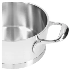 Faitout avec couvercle 16 cm, Inox 18/10