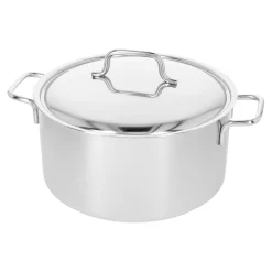 Faitout avec couvercle 24 cm, Inox 18/10