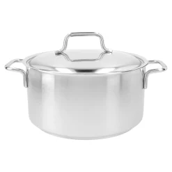 Faitout avec couvercle 22 cm, Inox 18/10