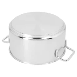 Faitout avec couvercle 22 cm, Inox 18/10