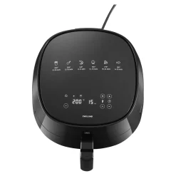 Friteuse sans huile à air chaud 4 l, Noir mat
