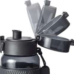 gourde, 680 ml, Tritan, Noir mat