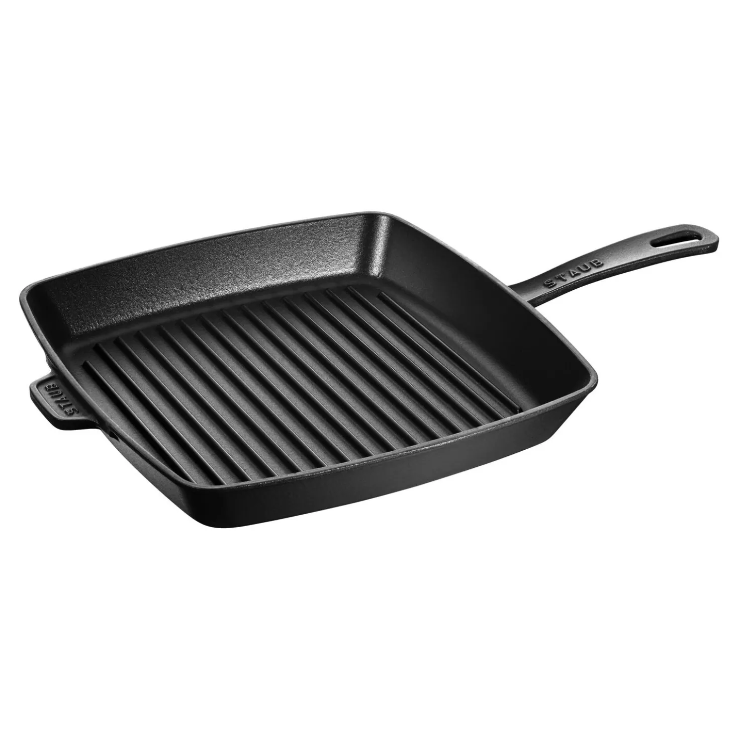 Gril Américain 30 cm, Fonte, Noir mat