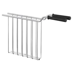 Grille pour sandwichs, 2 fentes 2 tranches, Noir mat