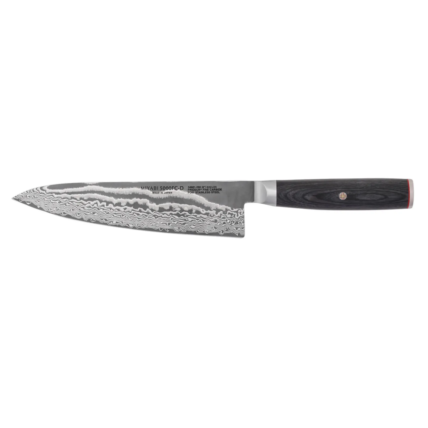 Gyutoh 20 cm, Bois de pakka