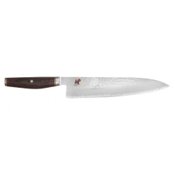 Gyutoh 24 cm, Brun, Bois de pakka