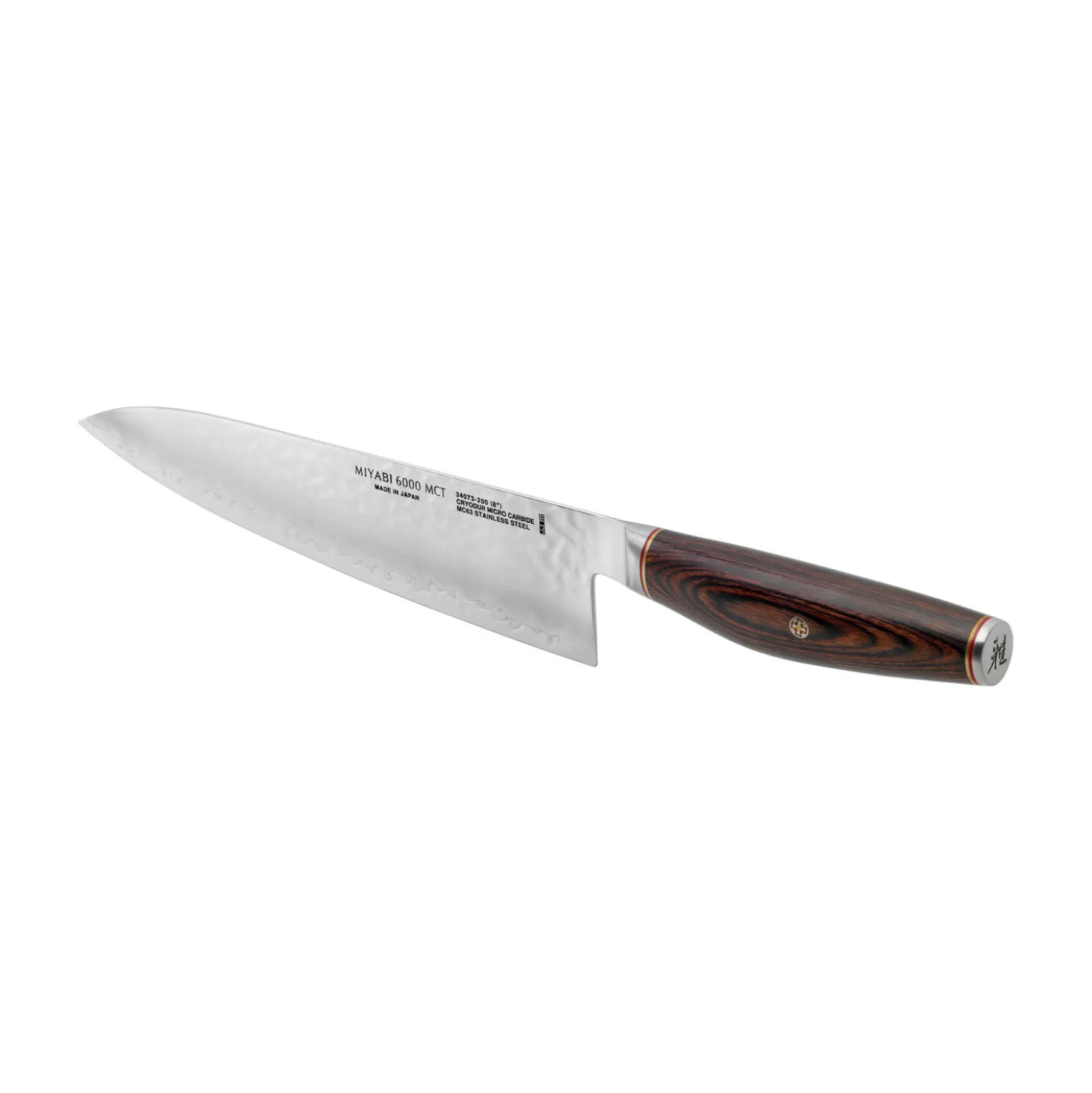 Gyutoh 16 cm, Brun, Bois de pakka